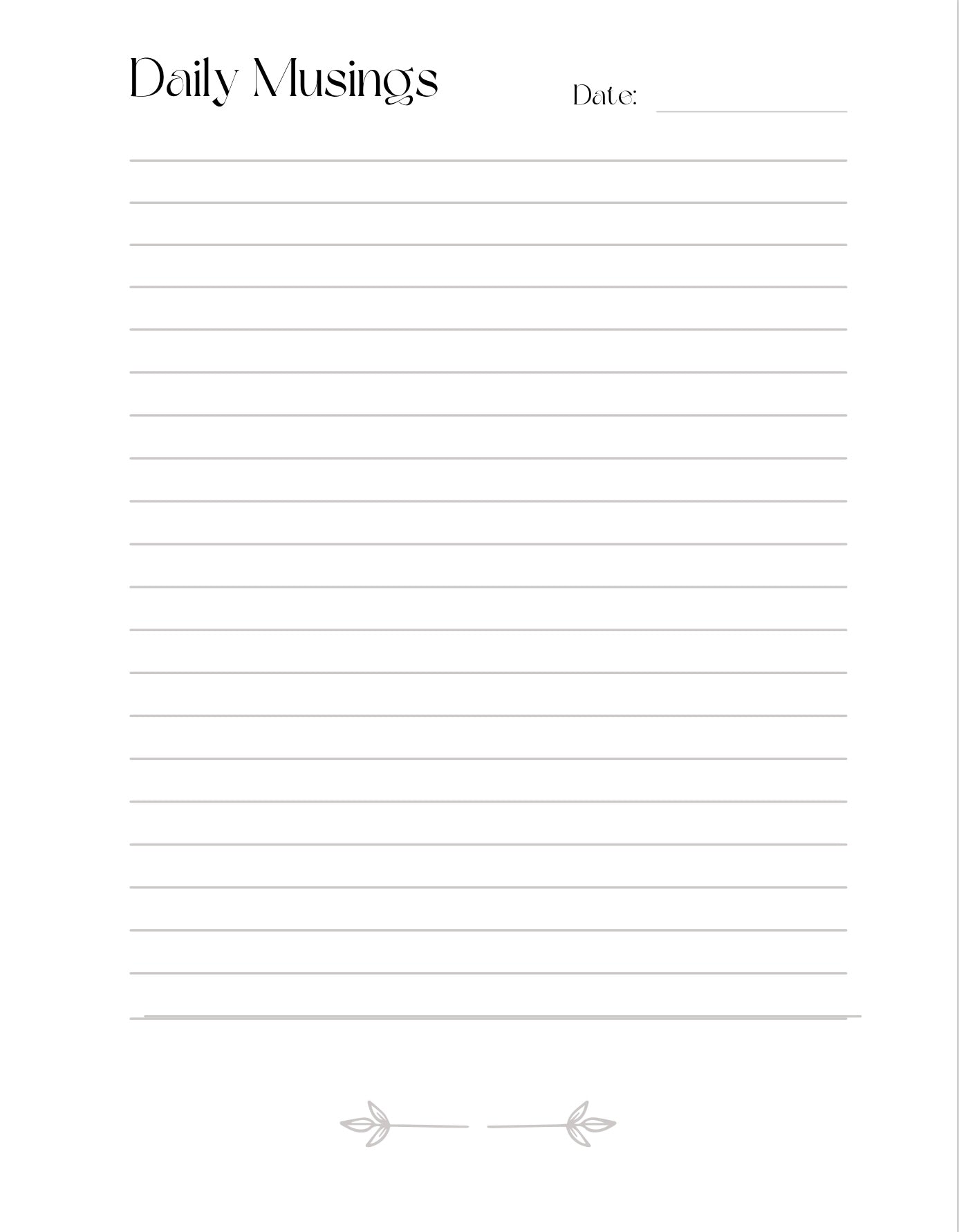 Pain Journal