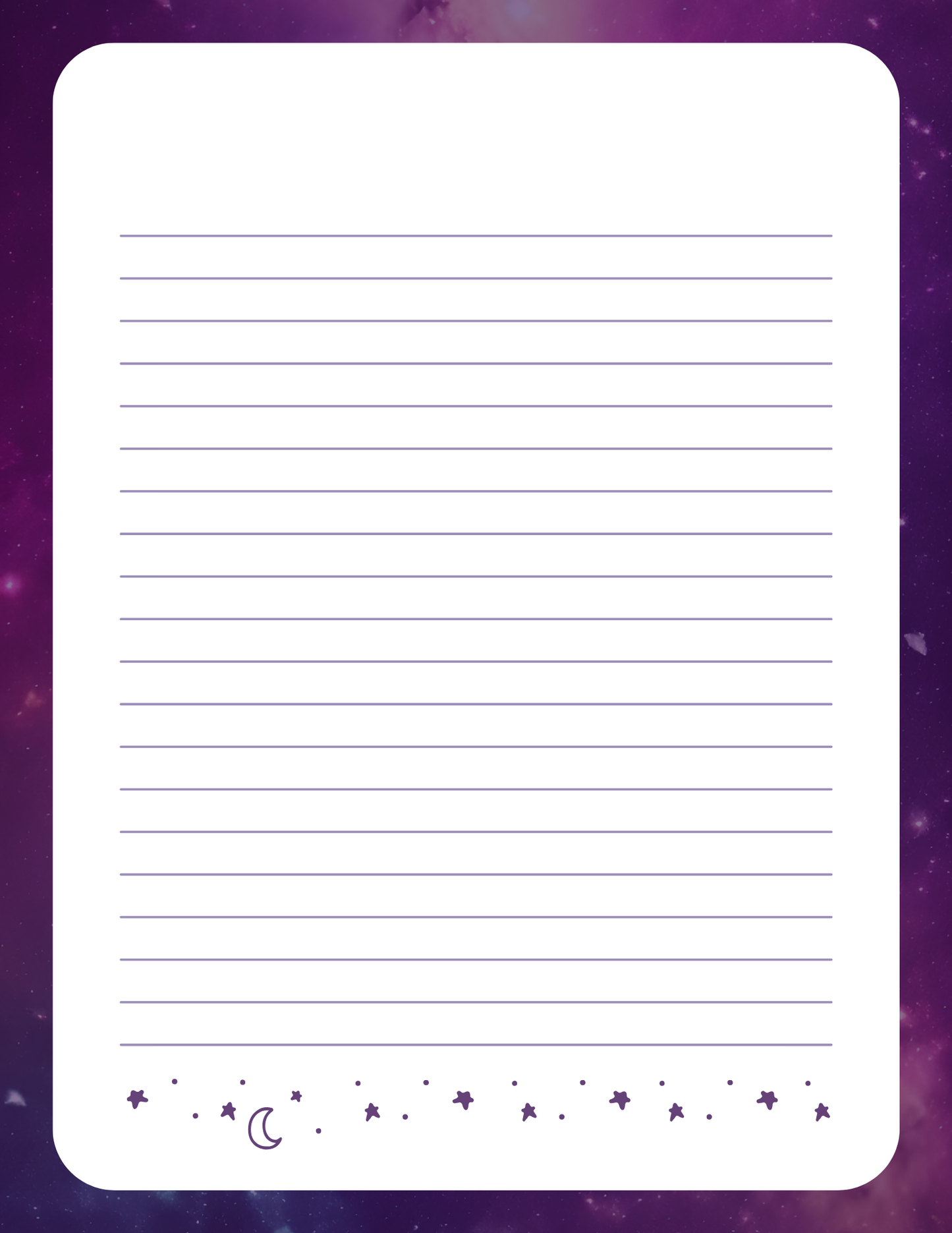 Purple Astrology Journal
